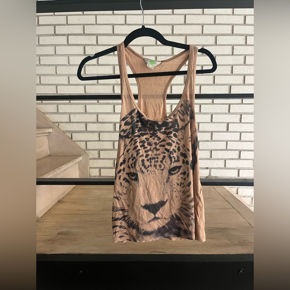 STELLA MCCARTNEY tiger tank top